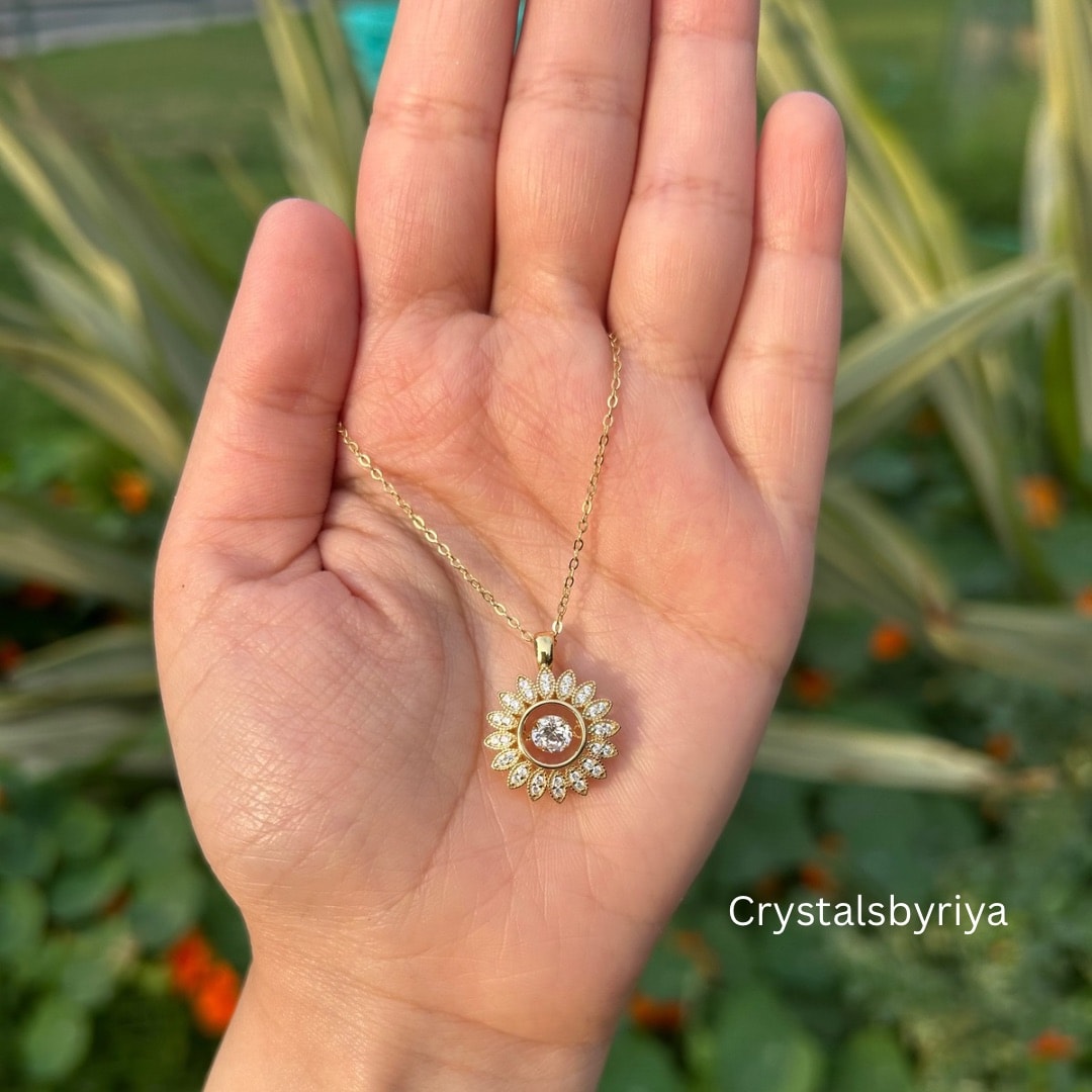 Sunshine Zircon Pendant