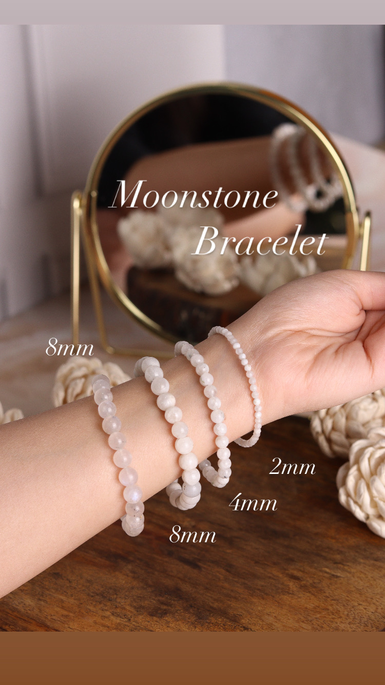 Rainbow Moonstone Bracelet