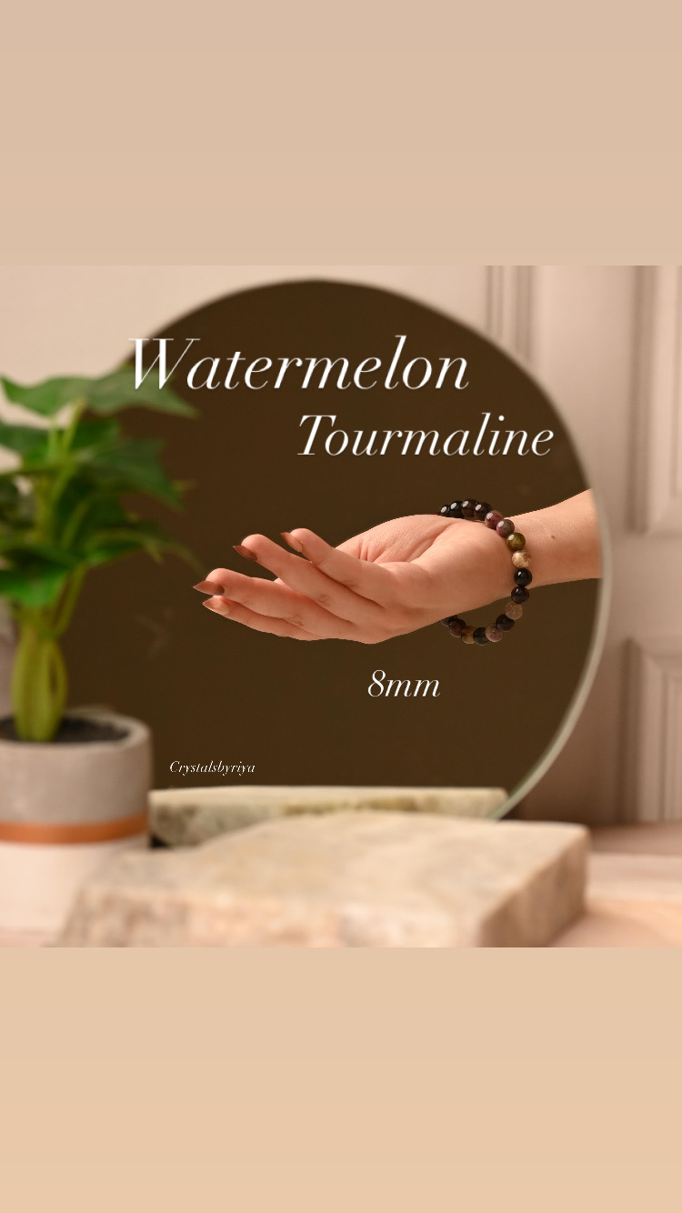 Watermelon tourmaline Bracelet