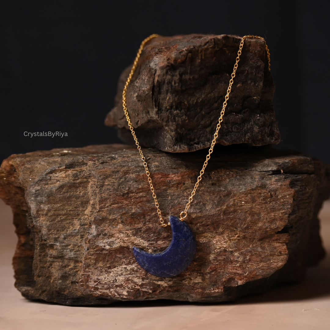 Lapis Lazuli Silver Necklace