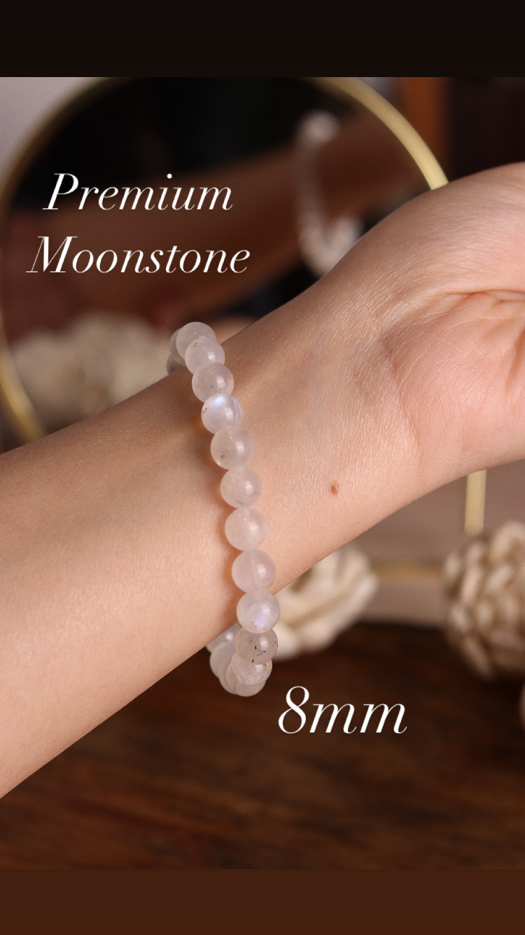 Rainbow Moonstone Bracelet