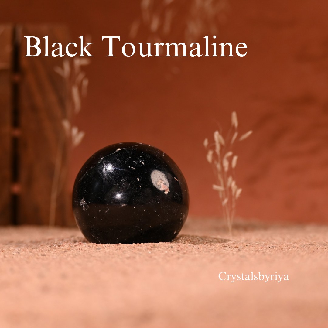 Black Tourmaline Sphere Ball